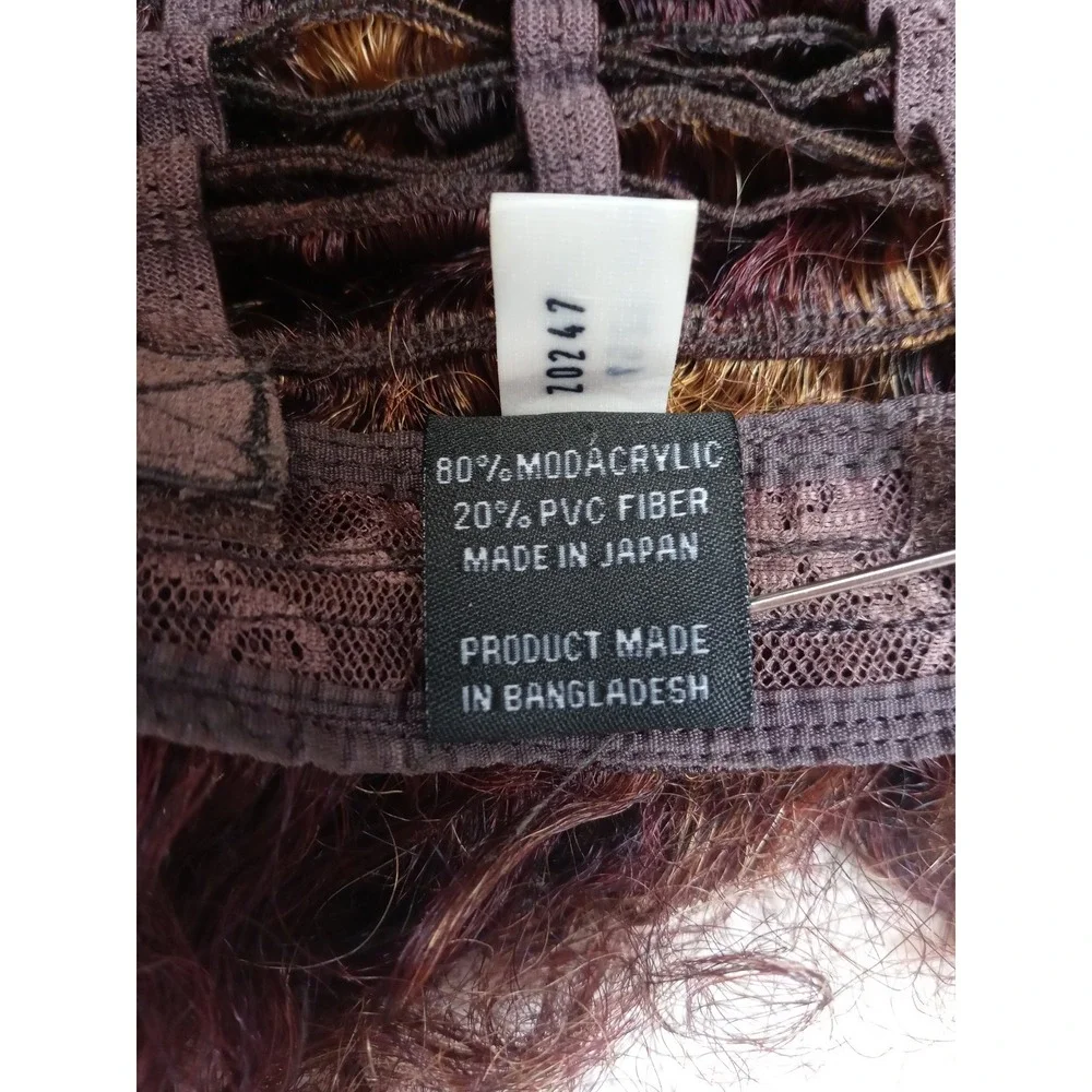 Especially Yours Wig Dark Red Curly Style Synthetic‎ Hair with Box